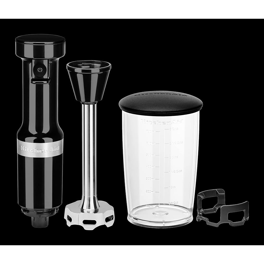 KitchenAid MIXEUR PLONGEANT - CLASSIC - NOIR ONYX 5KHBV53EOB : Cuisine et Maison