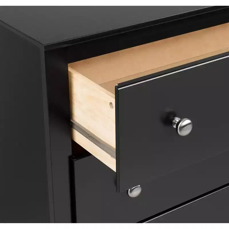Salt Spring 3 Drawer Tall Nightstand Drifted - Prepac