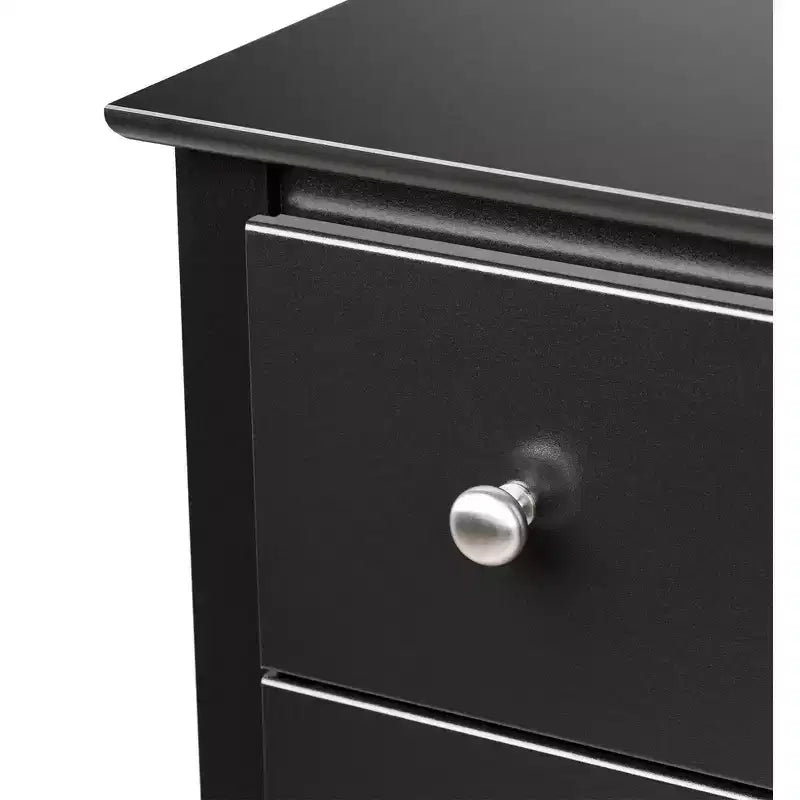 Salt Spring 3 Drawer Tall Nightstand Drifted - Prepac