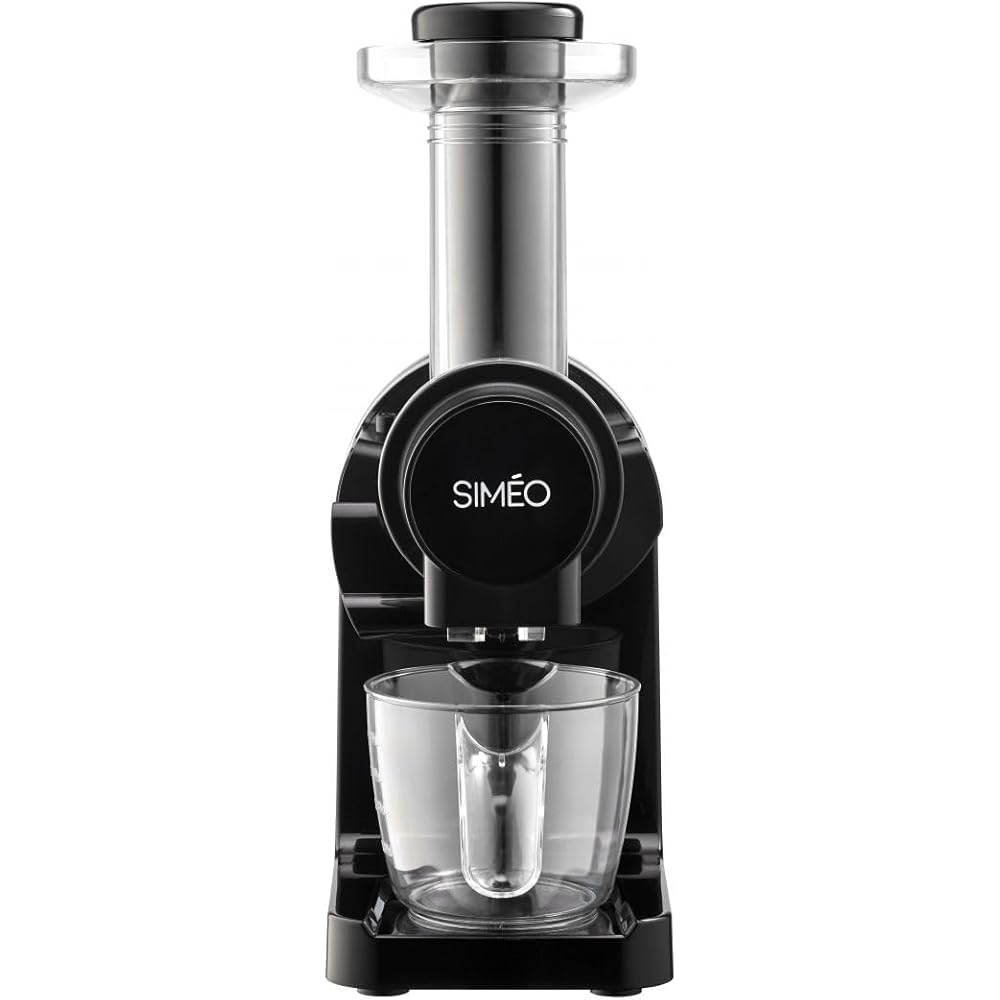 Riviera-et-Bar, PCJ677, Centrifugeuse Digitale Inox, 1300W, Rouge, Capacité 1,2L, Tube Alimentaire 84mm, Bac à Pulpe 2L, 5 Vitesses, Accessoires Inclus, Idéale pour Jus Frais Maison : Cuisine et Maison