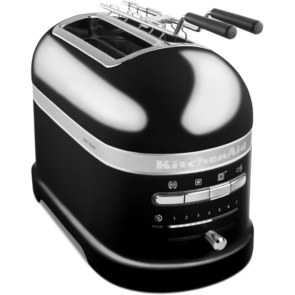 KitchenAid Artisan Grille-pain | 2 tranches | Noir Onyx : Cuisine et Maison
