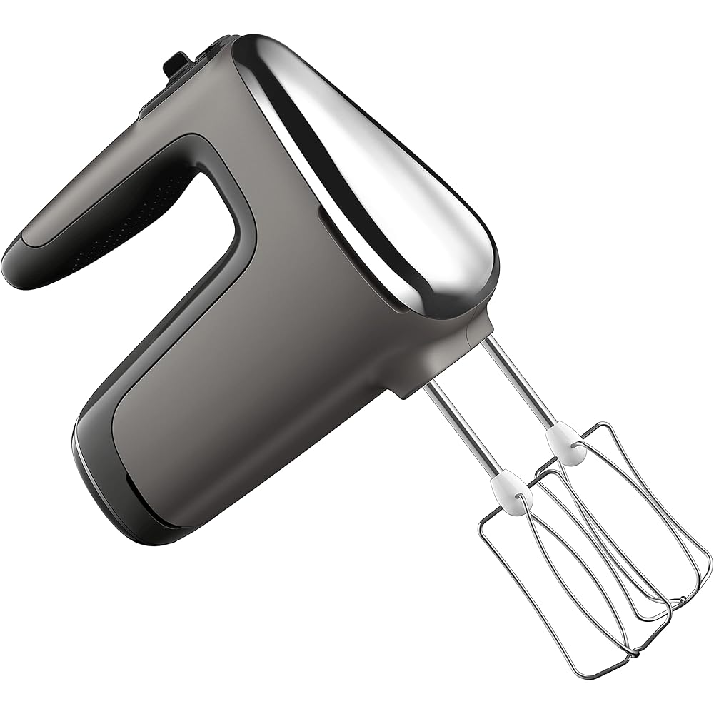 Moulinex Mixeur Powermix Silence HM650 - Mixeur à main pétrisseur et fouet 600 W - Vitesse réglable avec fonction turbo - Élaboration de pain, pizza ou patisserie - Moteur silencieux, HM650E : Cuisine et Maison
