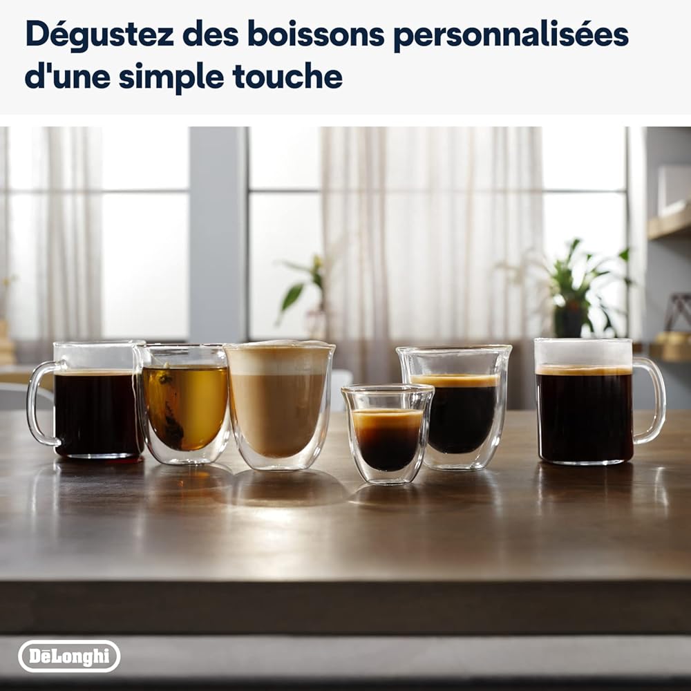 De'Longhi Magnifica Evo Machine a Café Grain ECAM292.33.SB, Machine Expresso et Cappucino, Argent [Exclusif Amazon], Cafè : Cuisine et Maison
