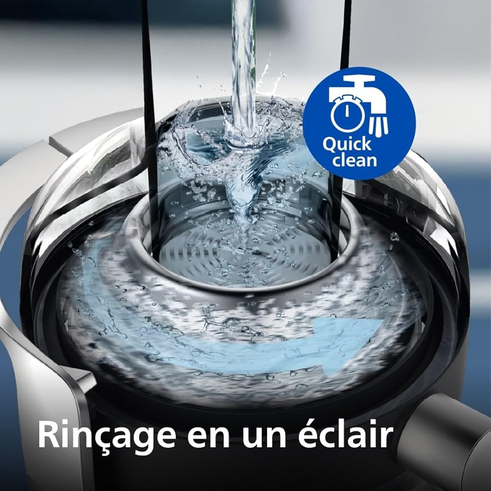 Philips Extracteur de Jus Série 3000 – Cheminée XXL, Technologie FiberBoost, QuickClean, Capacité de 2L, Moteur Puissant de 1100W pour Jus Lisse ou Riche en Pulpe (HR1921/20) : Cuisine et Maison