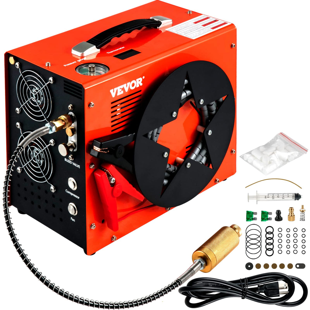 VEVOR PCP-Kompressor, 300 bar, 12V/220V