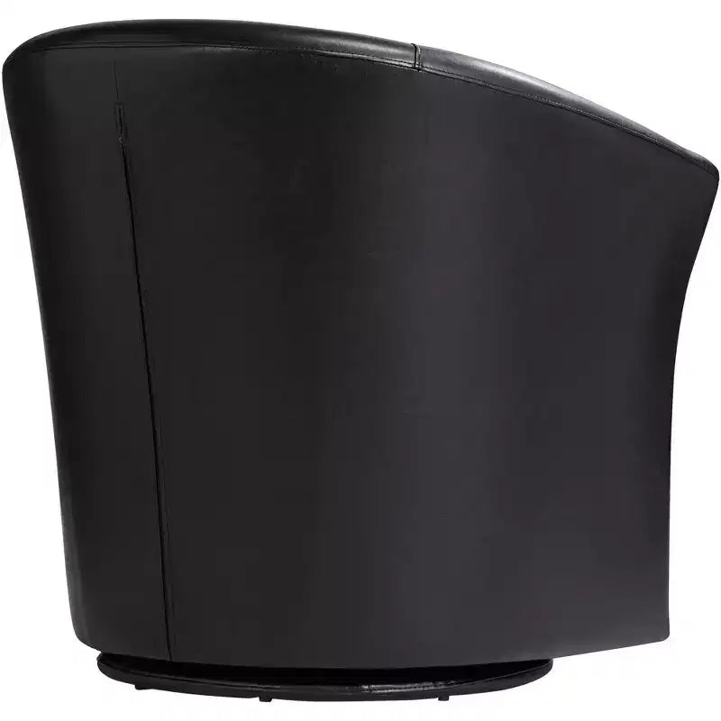 Elements Rocket 31 Wide Rivera Black Swivel Accent Club Chair