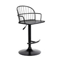 Edward Adjustable Metal Barstool - Armen Living