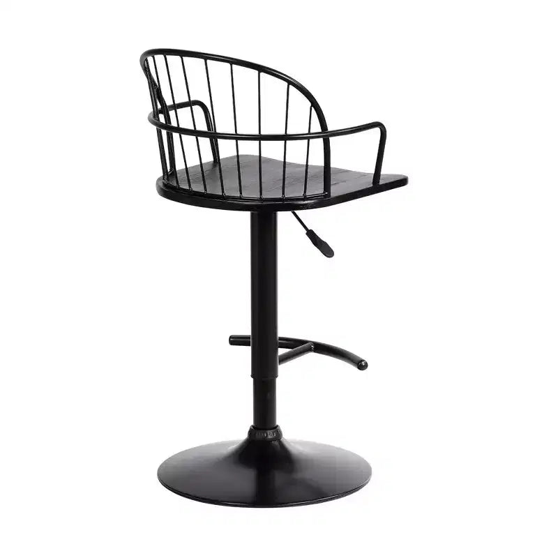 Edward Adjustable Metal Barstool - Armen Living