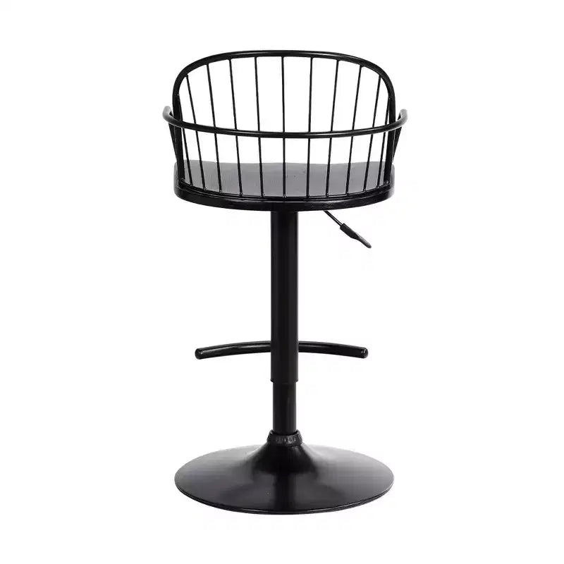 Edward Adjustable Metal Barstool - Armen Living