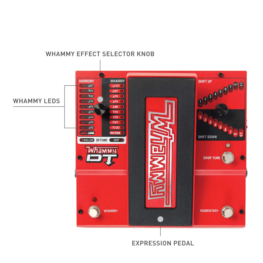 DigiTech Whammy DT Gitarren-Effektpedal