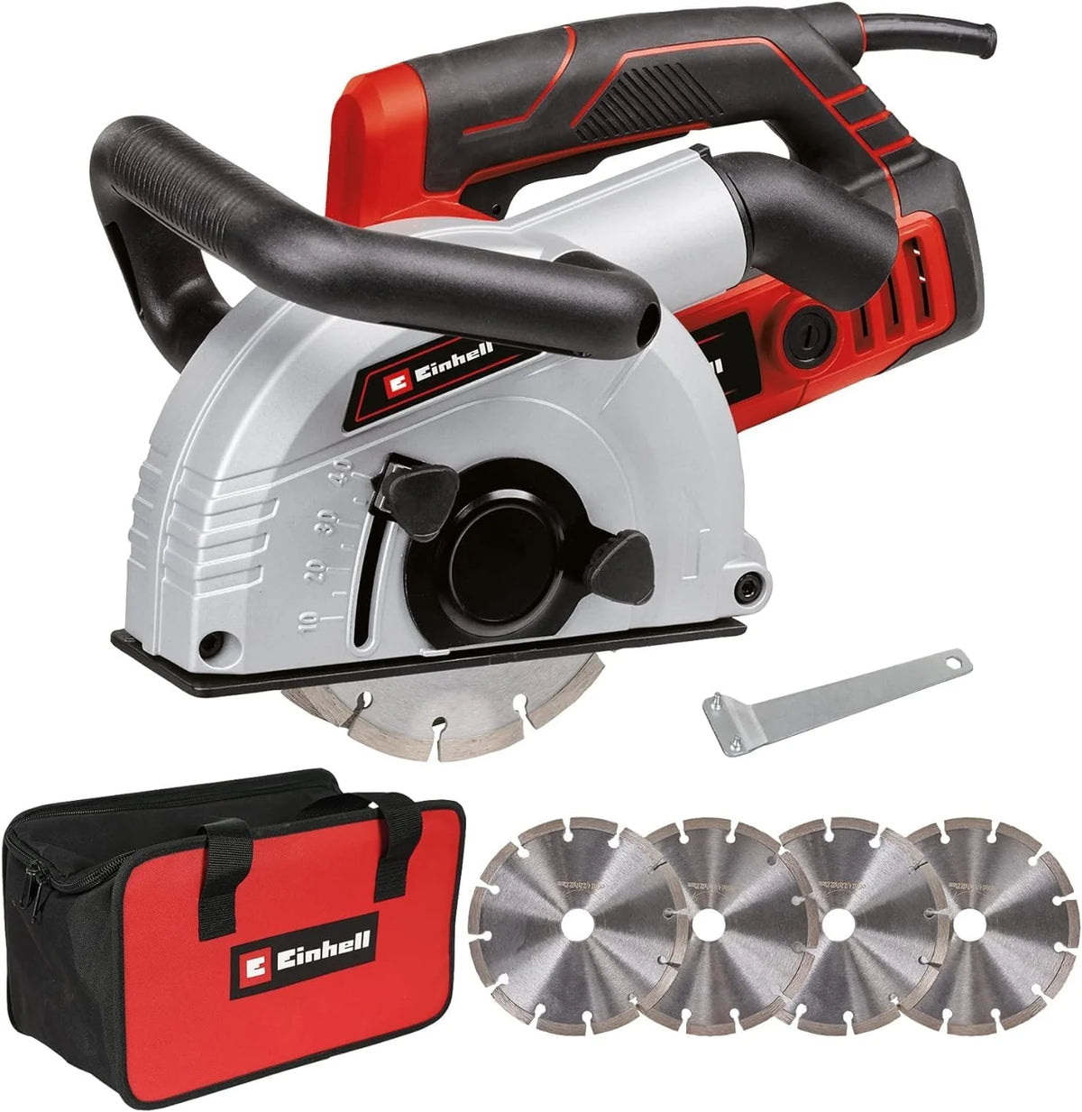Rainureuse TE-MA 1700 - 1700 W, Livré en sac 4 disques diamant
