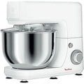 MOULINEX ROBOT PATISSIER ESSENTIAL Robot multifonction 800W 6 vitesses Bol Inox 4,8L Kit Pâtisserie Fouet Pétrin Batteur QA150110 : Cuisine et Maison