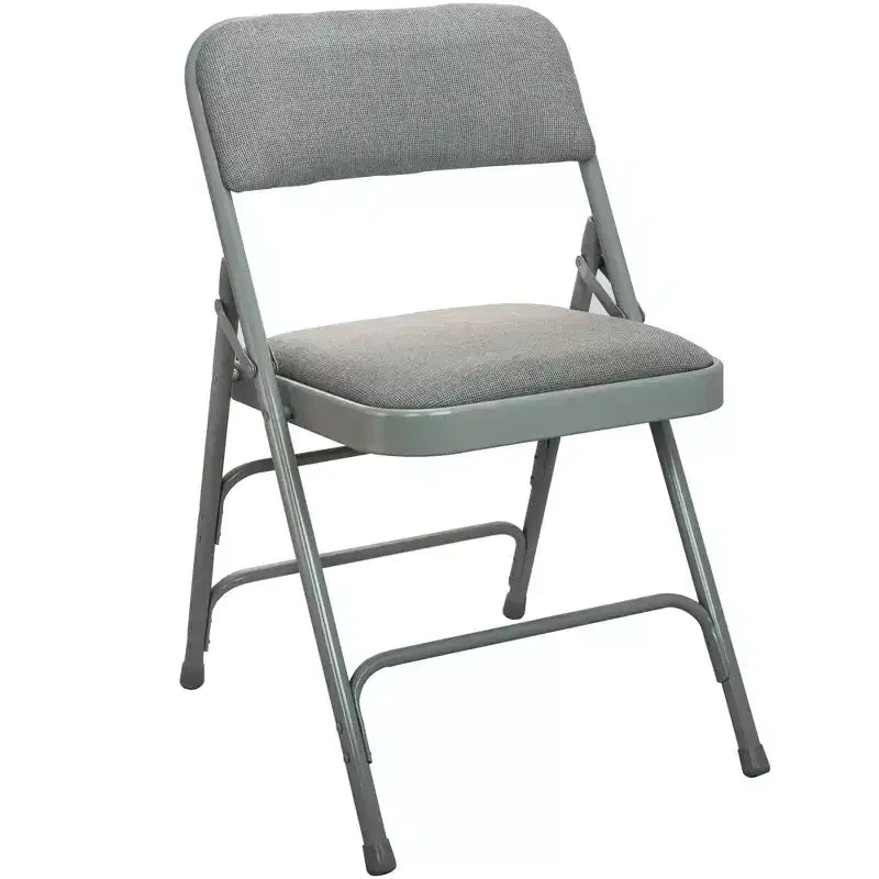 Flash Furniture 2-pack Advantage Padded Metal Folding Chair - Fabric Seat