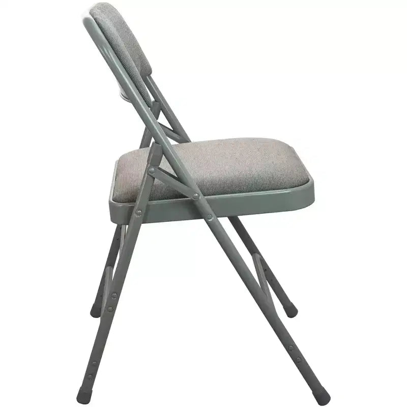 Flash Furniture 2-pack Advantage Padded Metal Folding Chair - Fabric Seat