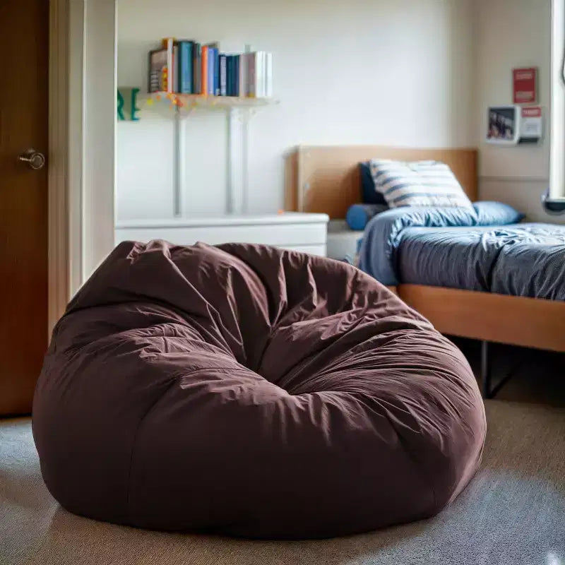 Emma and Oliver Oversized Bean Bag Chair for Kids and Adults