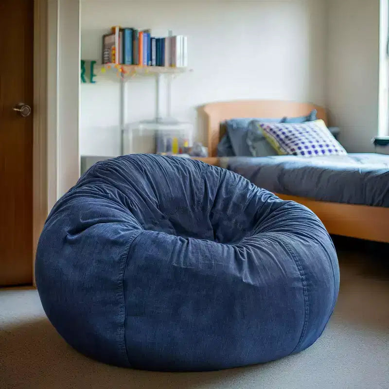 Emma and Oliver Oversized Bean Bag Chair for Kids and Adults