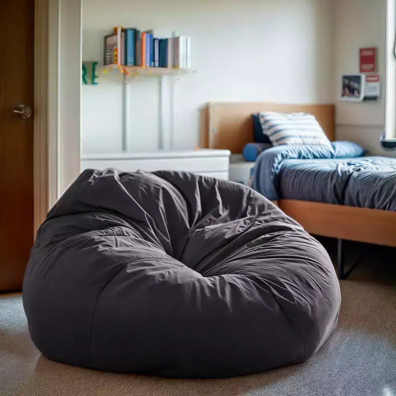 Emma and Oliver Oversized Bean Bag Chair for Kids and Adults