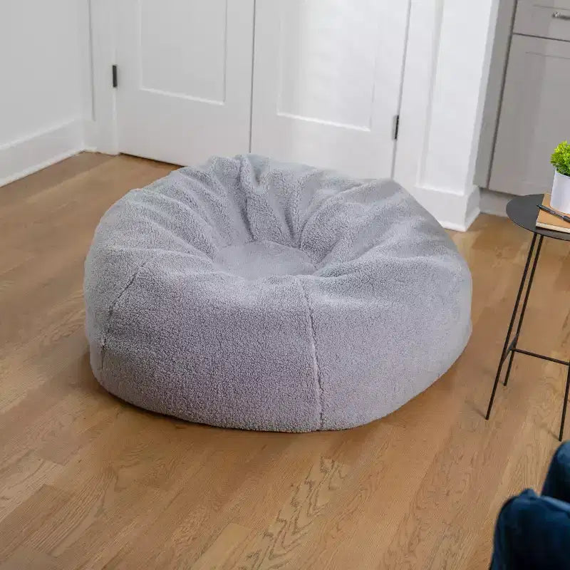Emma and Oliver Oversized Bean Bag Chair for Kids and Adults