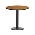Emma and Oliver 30 Round Laminate Table Top with 18 Round Table Height Base