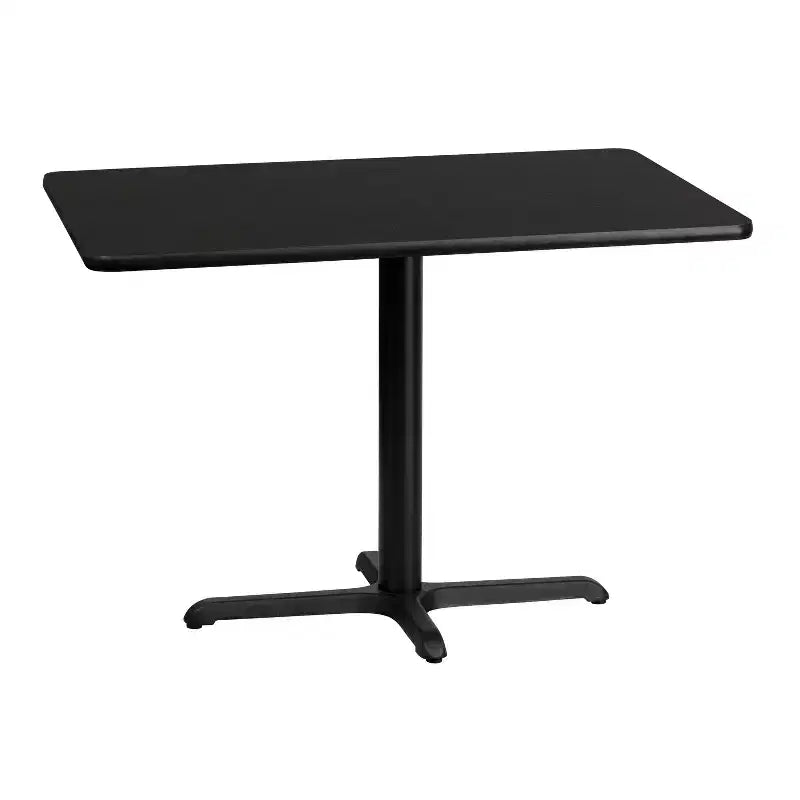 Emma and Oliver 30x42 Rectangular Laminate Table with 23.5x29.5 Table Height Base