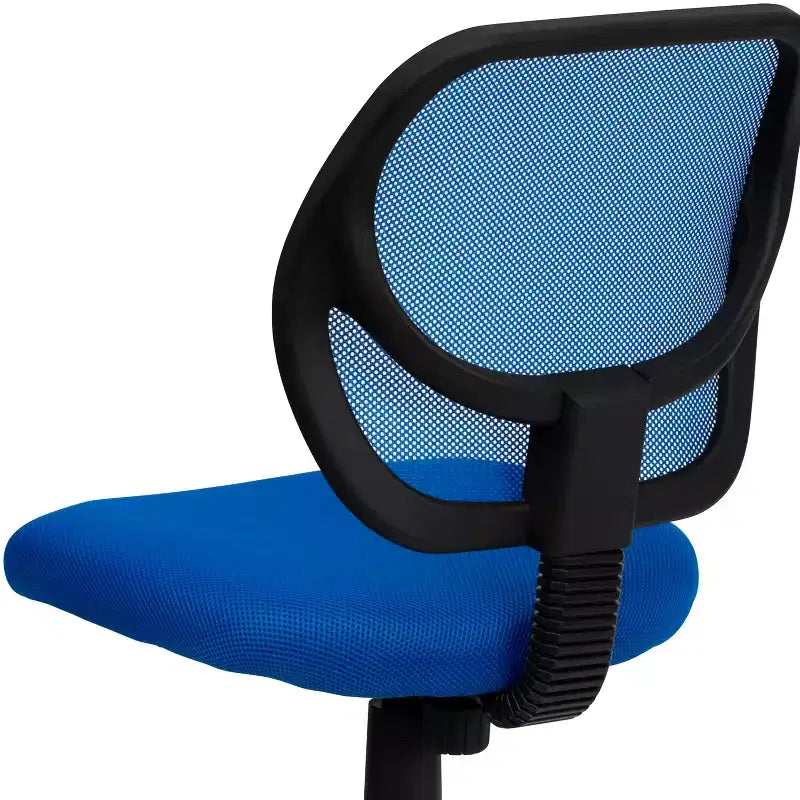 Emma and Oliver Mid-Back Mesh Swivel Task Office Chair with Curved Square Back