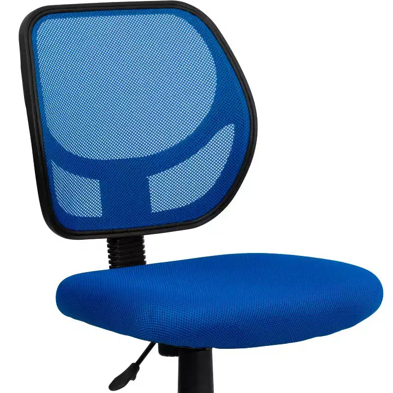 Emma and Oliver Mid-Back Mesh Swivel Task Office Chair with Curved Square Back