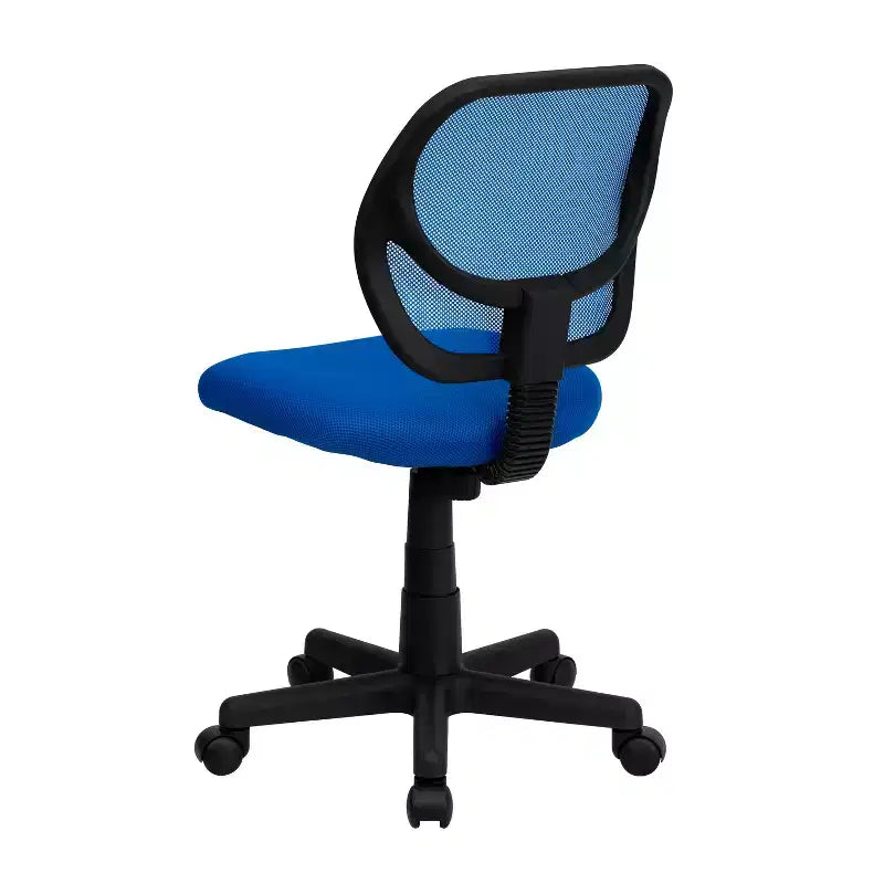 Emma and Oliver Mid-Back Mesh Swivel Task Office Chair with Curved Square Back