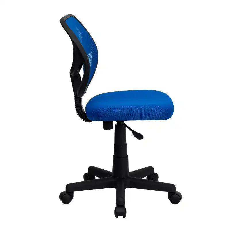 Emma and Oliver Mid-Back Mesh Swivel Task Office Chair with Curved Square Back