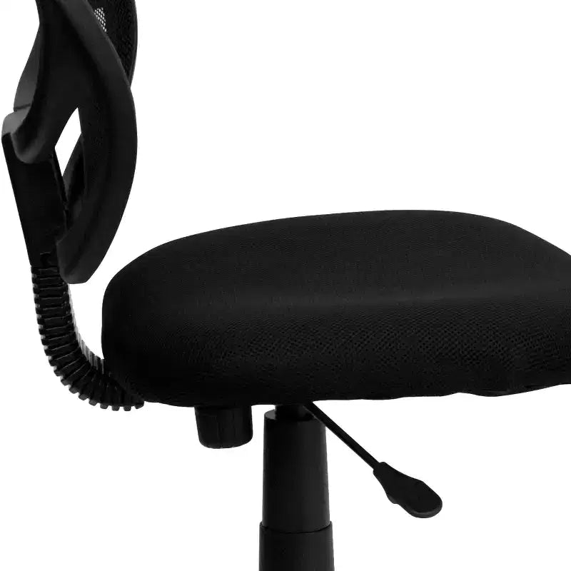 Emma and Oliver Mid-Back Mesh Swivel Task Office Chair with Curved Square Back