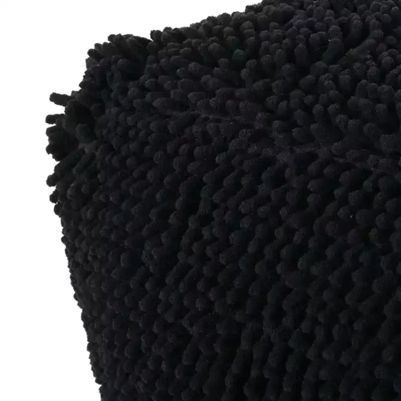 Moloney Modern Microfiber Chenille Cube Pouf - Christopher Knight Home