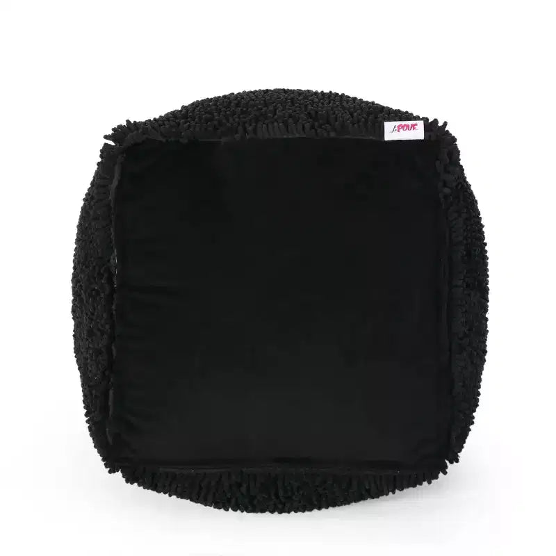 Moloney Modern Microfiber Chenille Cube Pouf - Christopher Knight Home
