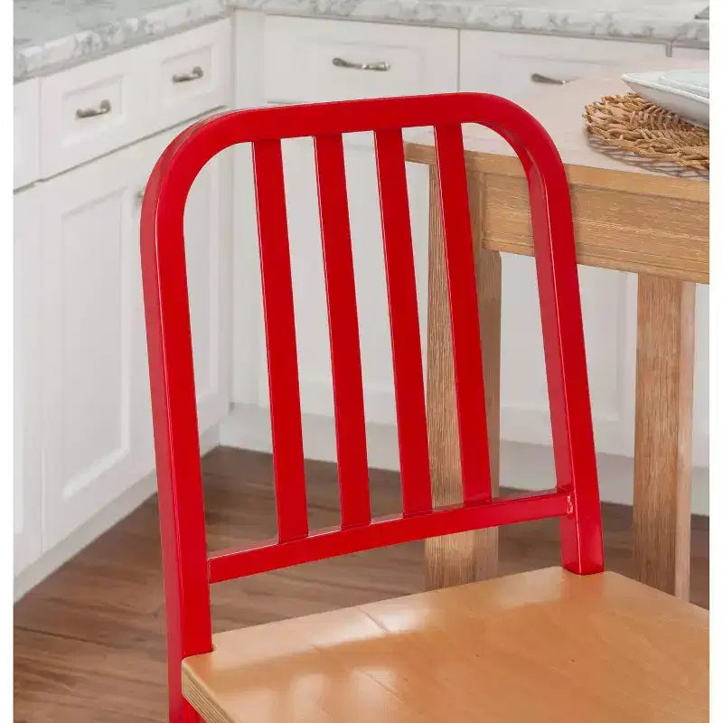 Set of 2 Frazier Metal Barstools - Linon