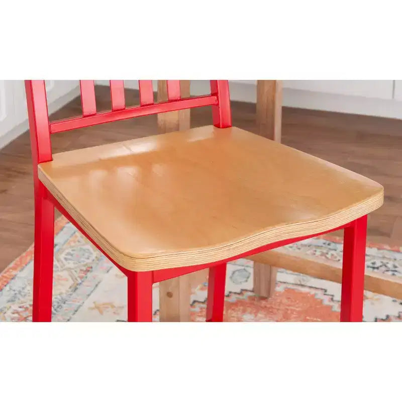 Set of 2 Frazier Metal Barstools - Linon