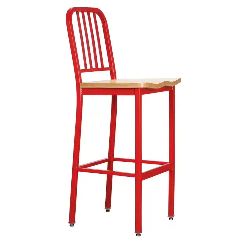 Set of 2 Frazier Metal Barstools - Linon