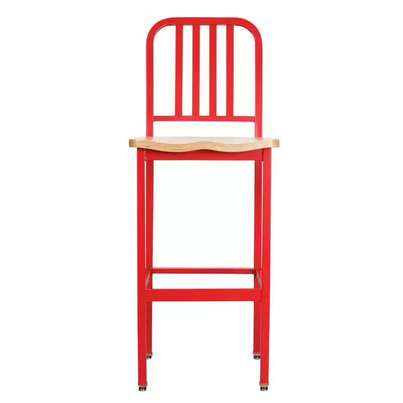 Set of 2 Frazier Metal Barstools - Linon