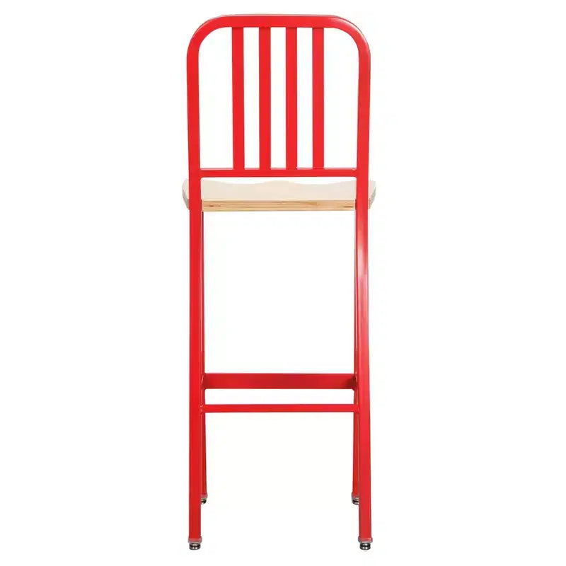 Set of 2 Frazier Metal Barstools - Linon