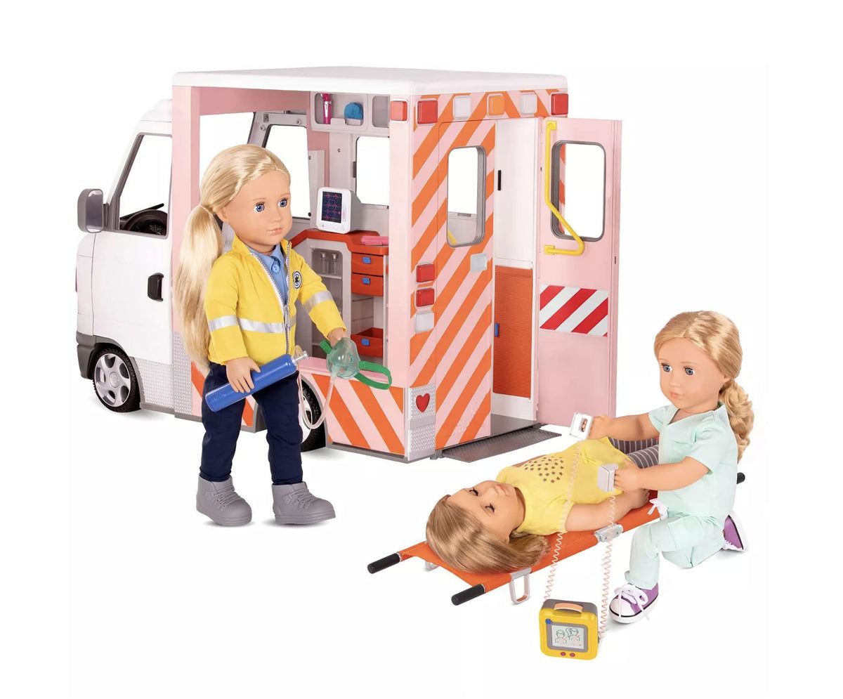 Our Generation Ambulance Playset Electronics