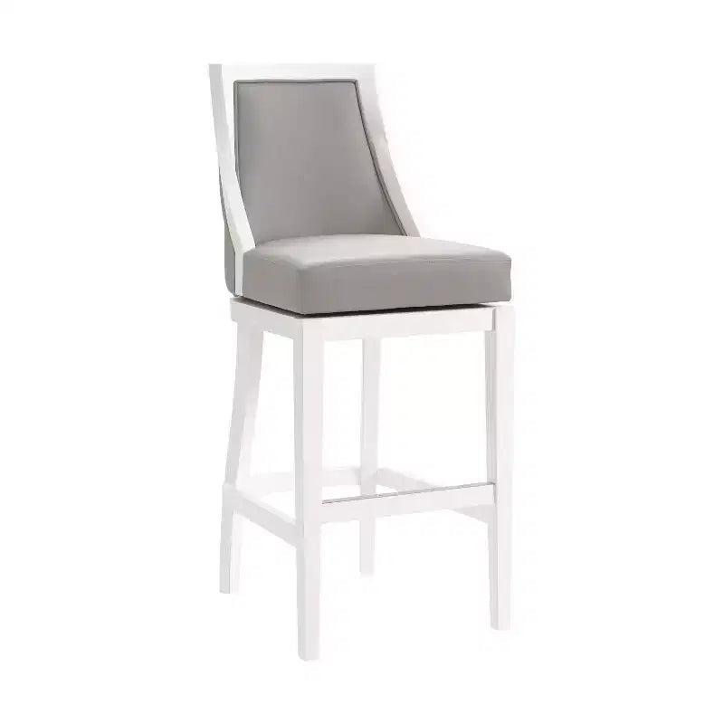 Set of 2 Ellie Bar Height Stools with Back - Alaterre Furniture