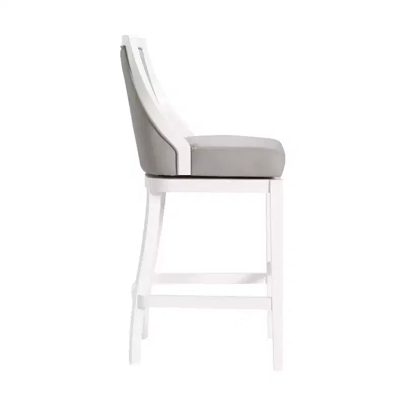 Set of 2 Ellie Bar Height Stools with Back - Alaterre Furniture
