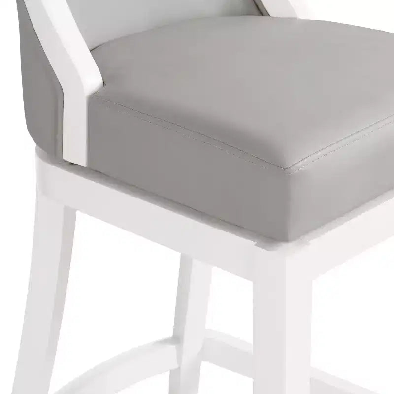 Set of 2 Ellie Bar Height Stools with Back - Alaterre Furniture
