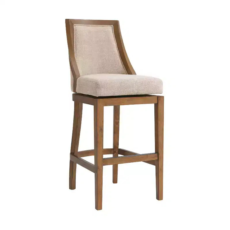 Set of 2 Ellie Bar Height Stools with Back - Alaterre Furniture