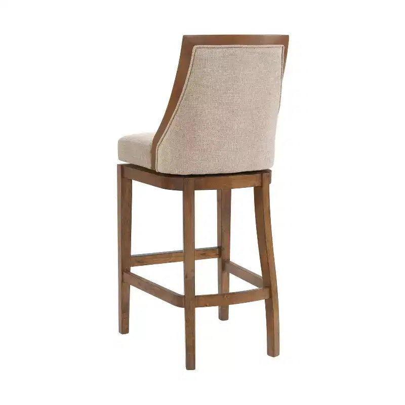 Set of 2 Ellie Bar Height Stools with Back - Alaterre Furniture