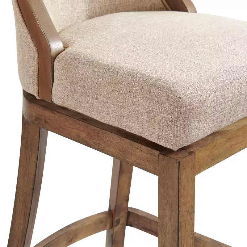 Set of 2 Ellie Bar Height Stools with Back - Alaterre Furniture
