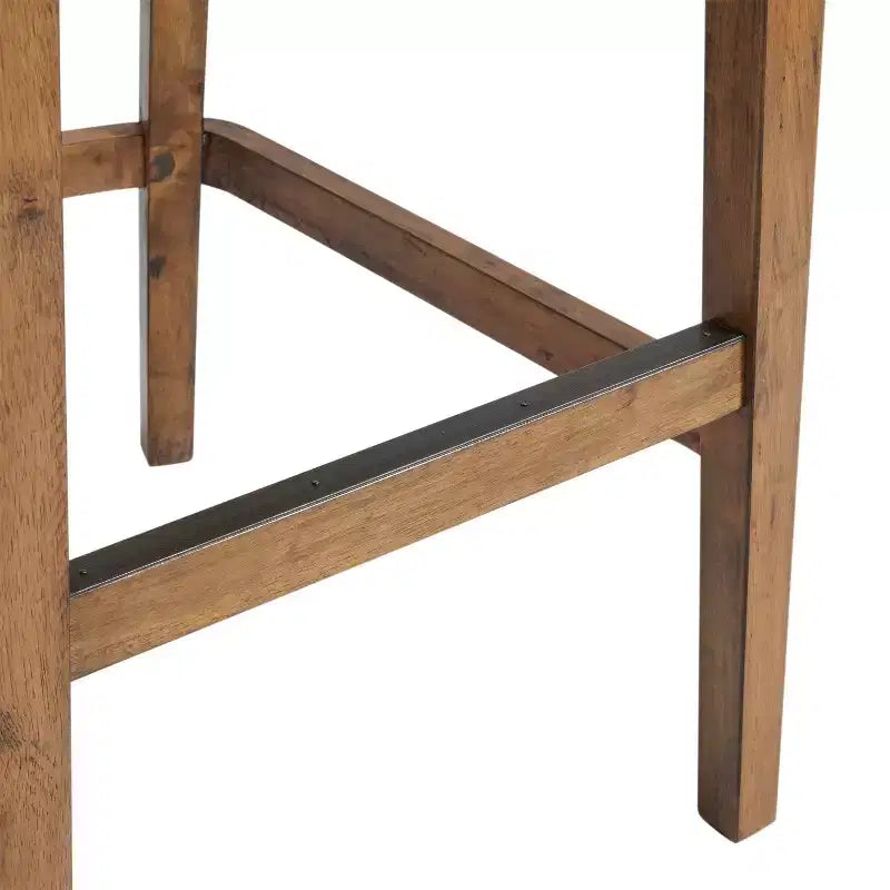 Set of 2 Ellie Bar Height Stools with Back - Alaterre Furniture