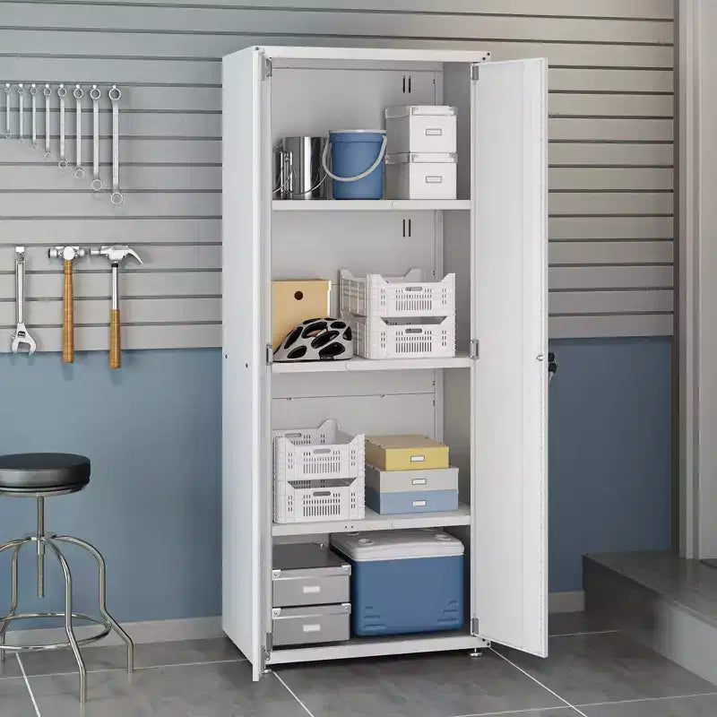 Manhattan Comfort Fortress 74.8 Tall Garage Cabinet