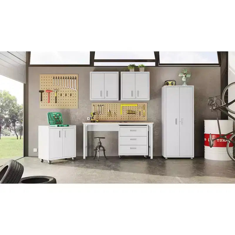 Manhattan Comfort Fortress 74.8 Tall Garage Cabinet