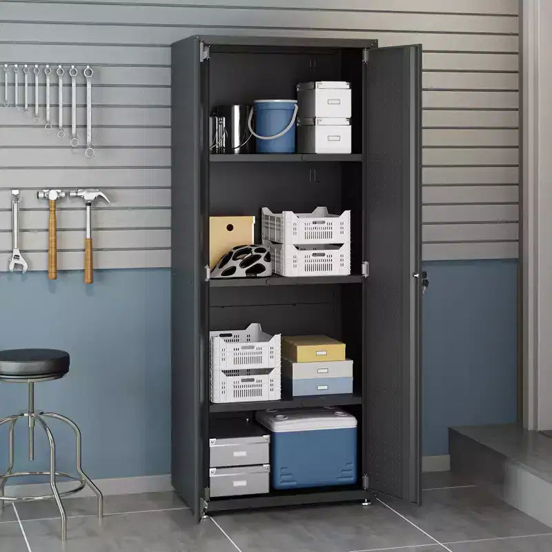 Manhattan Comfort Fortress 74.8 Tall Garage Cabinet