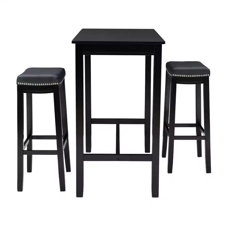 3pc Claridge Bar Height Dining Set - Linon