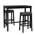 3pc Claridge Bar Height Dining Set - Linon