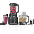 Ninja Detect Power Blender Processor Pro 3-en-1, mixeur 1200W, bol à mélanger, lame malaxeur, gobelet individuel, récipient, pétrir, mixer, hacher et mélanger, noir, TB401EU : Cuisine et Maison